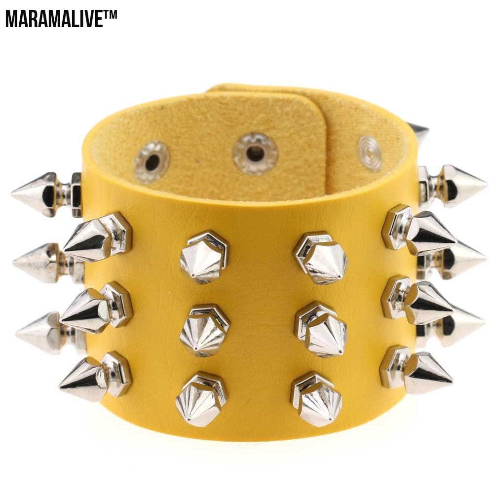 Studded Punk Exaggerated Bracelet