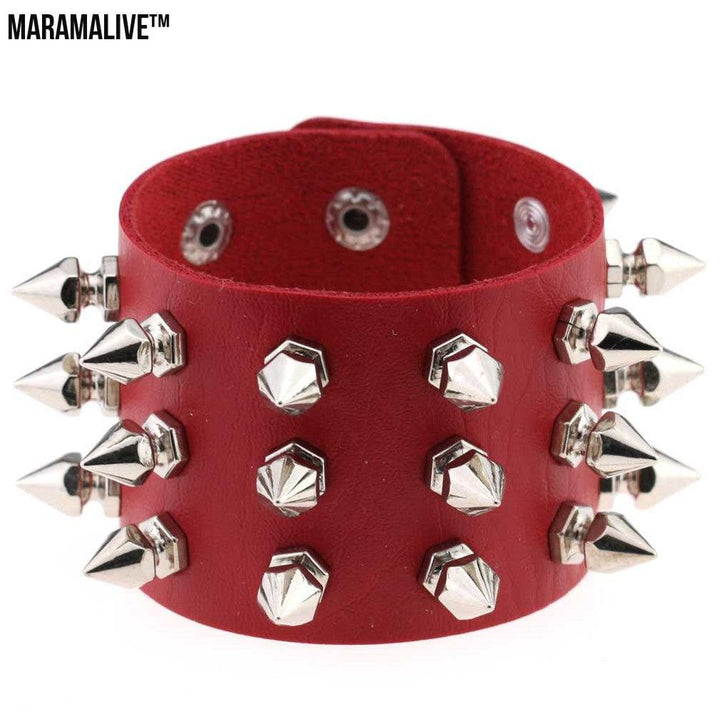 Studded Punk Exaggerated Bracelet