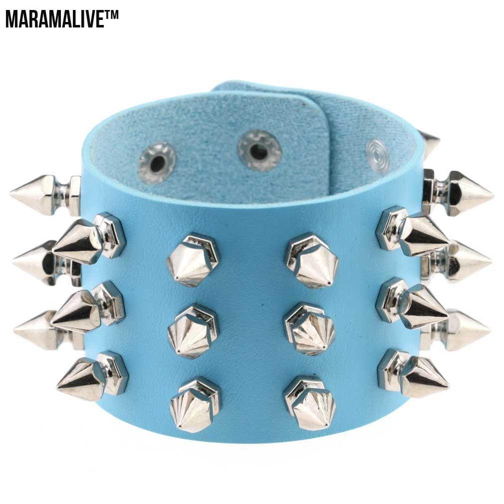 Studded Punk Exaggerated Bracelet