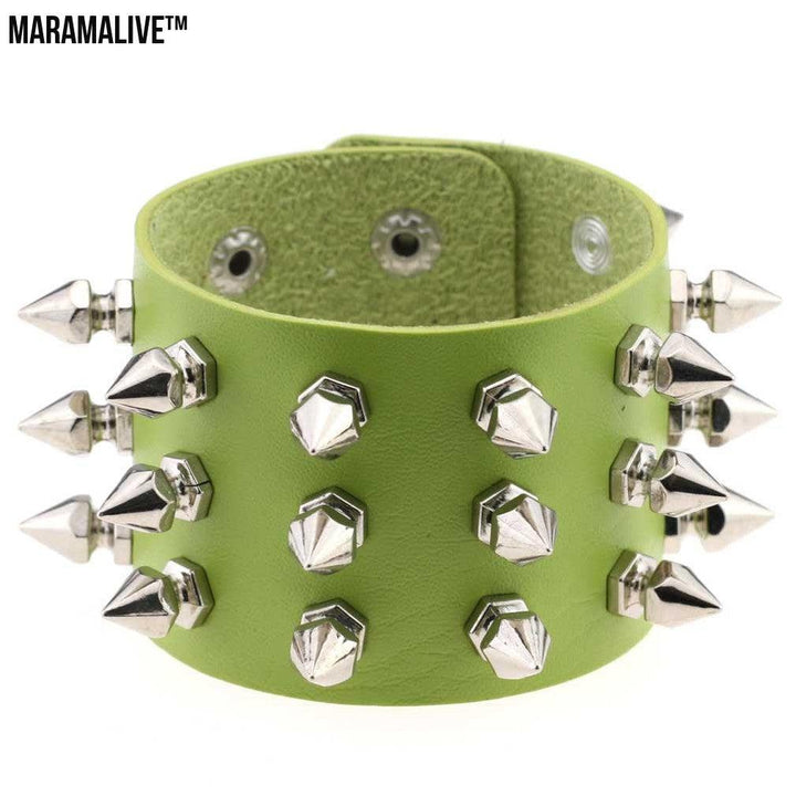 Studded Punk Exaggerated Bracelet