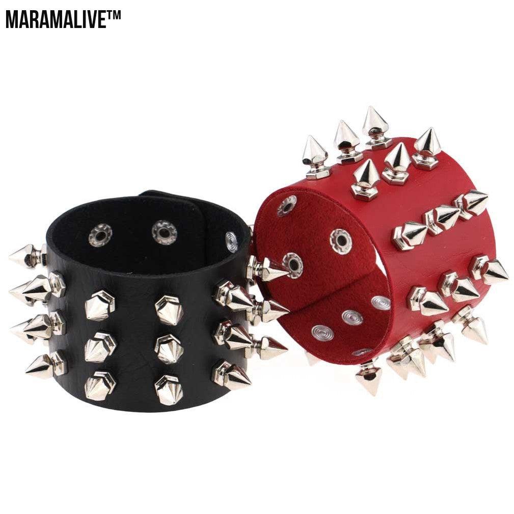 Studded Punk Exaggerated Bracelet