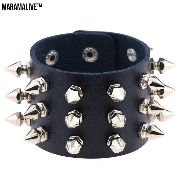 Studded Punk Exaggerated Bracelet