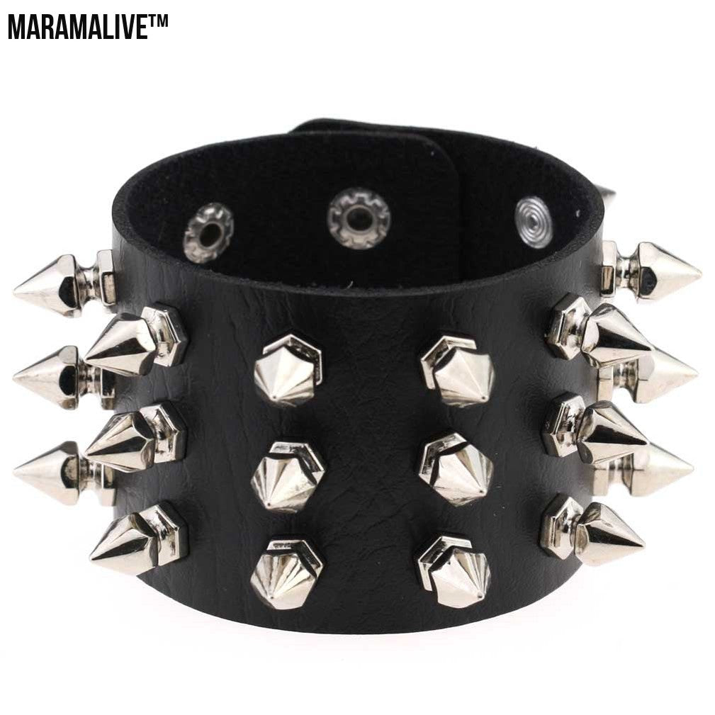 Studded Punk Exaggerated Bracelet