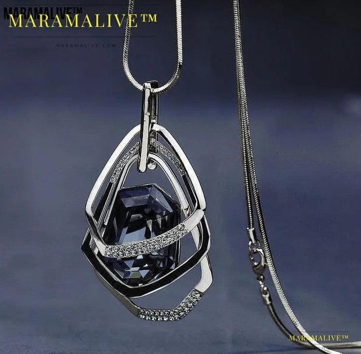 Stunning Crystal Long Necklaces & Pendants for Women