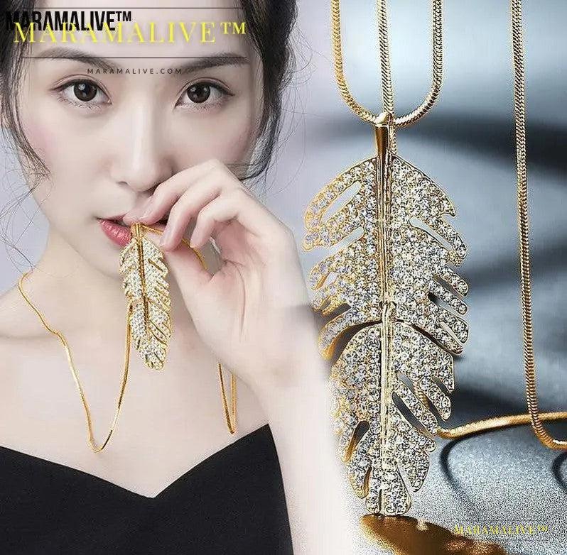 Stunning Crystal Long Necklaces & Pendants for Women