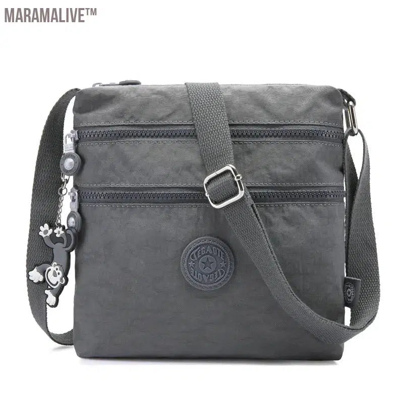 Summer Men Women Shoulder Messenger Bag Small Cross Body Phone Purse Lightweight Blue Grey Black Red Purple