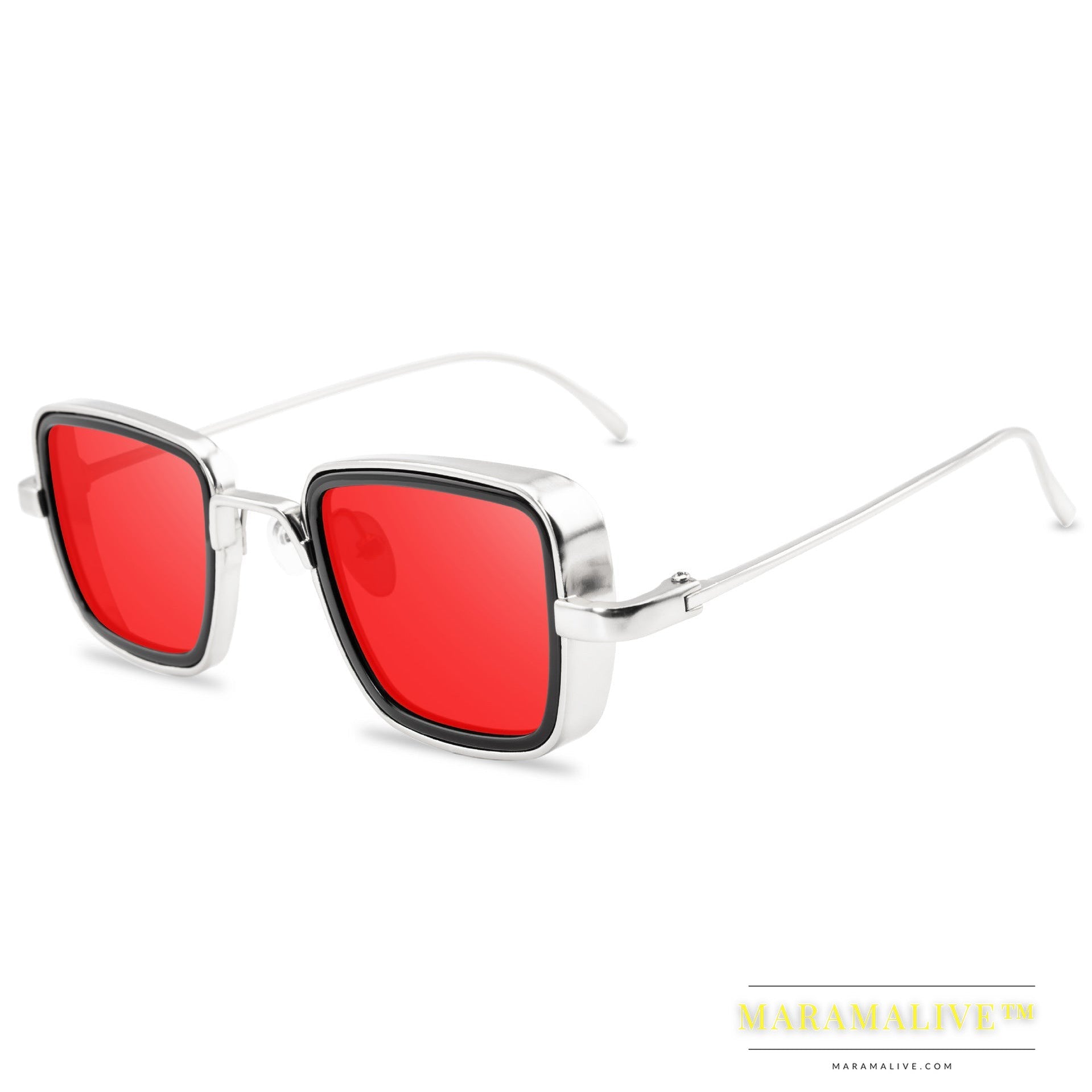 Sunglasses men's retro thick edge