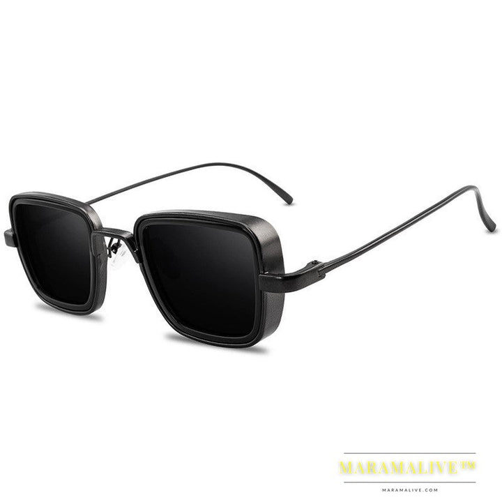 Sunglasses men's retro thick edge