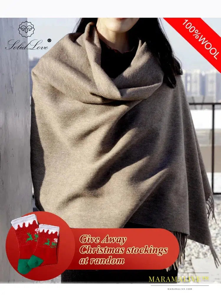 The Best Women's Thick Winter Scarf - Women's Winter Scarf