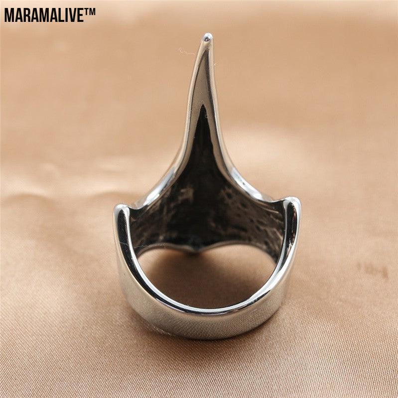 Titanium Steel Animal Beak Vintage Men's Personality Punk Ring