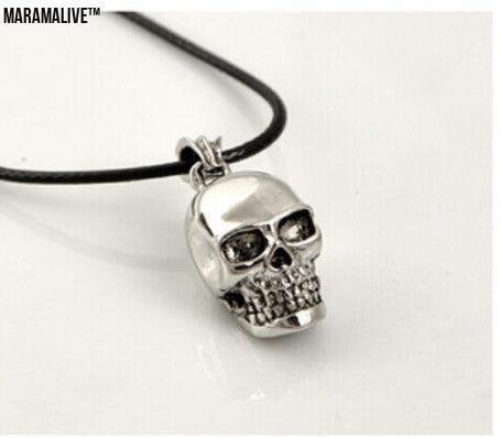 Titanium Steel Cool Skull Necklace