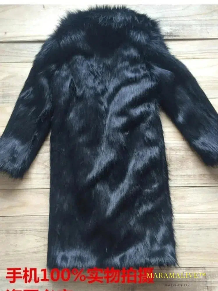 Trendy and Stylish Faux Fur Outerwear for Gentlemen