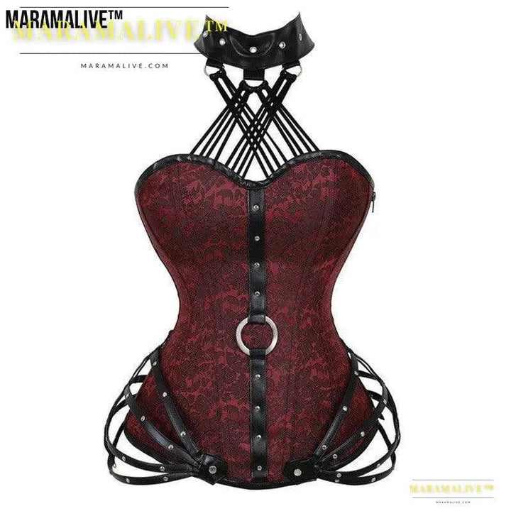 Unique Steampunk Body Shaper - Unusual Victorian Corset