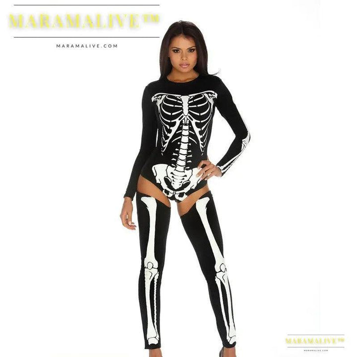 Vampire Witch Queen Halloween Terror Jumpsuit: Your Ultimate Costume Statement