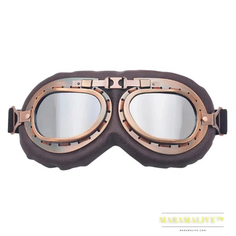 Victorian Gothic Punk Sunglasses Goggles Cosplay Rivet Steampunk Goggles Glasses Welding Punk