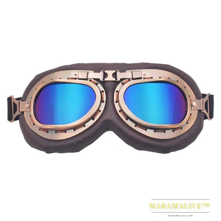 Victorian Gothic Punk Sunglasses Goggles Cosplay Rivet Steampunk Goggles Glasses Welding Punk