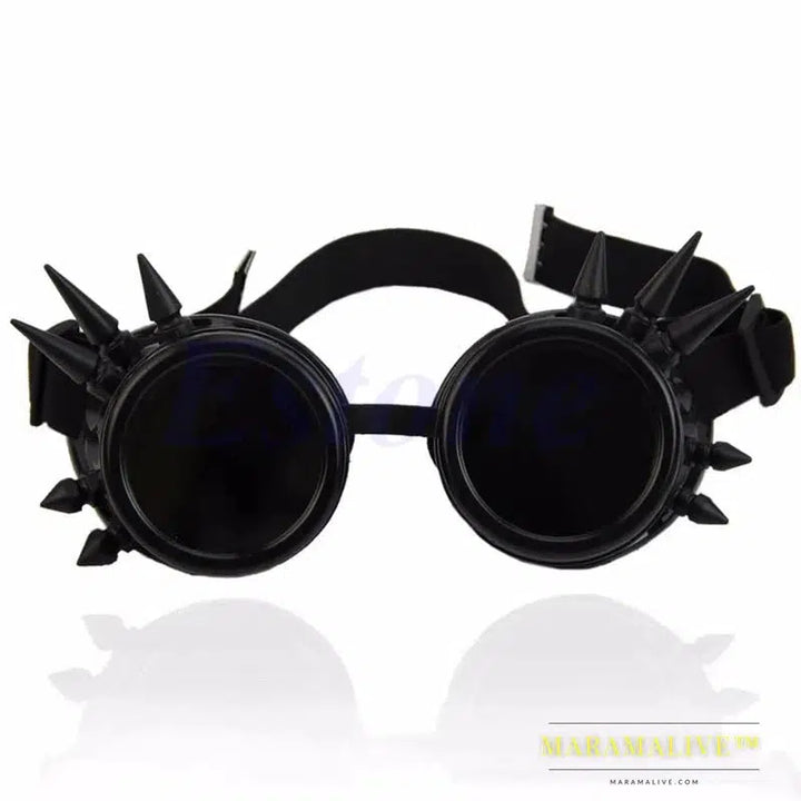 Victorian Gothic Punk Sunglasses Goggles Cosplay Rivet Steampunk Goggles Glasses Welding Punk