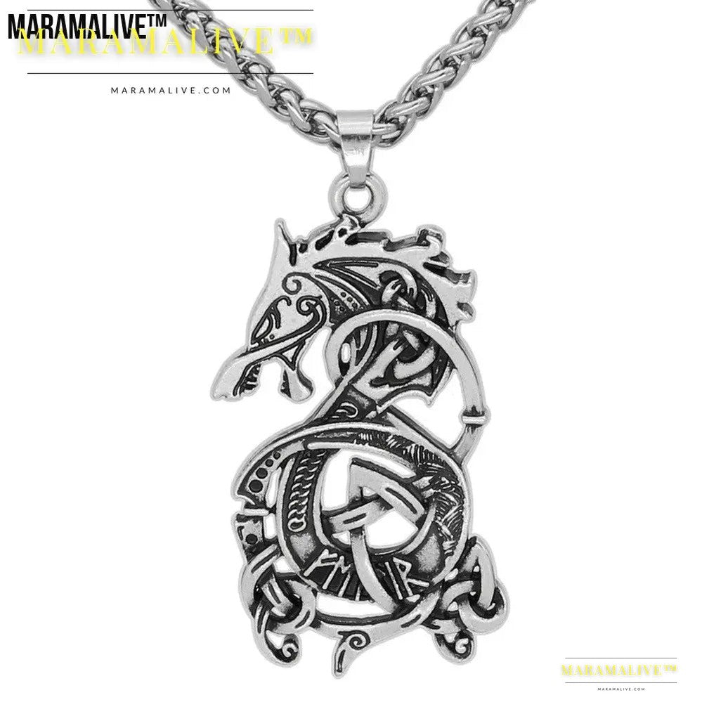 Viking Dragon Pendant