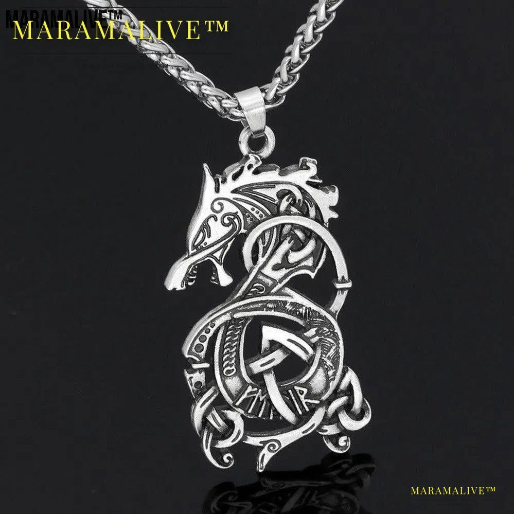 Viking Dragon Pendant