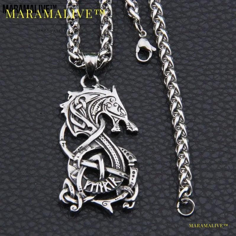 Viking Dragon Pendant