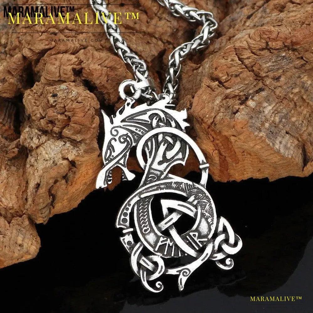 Viking Dragon Pendant