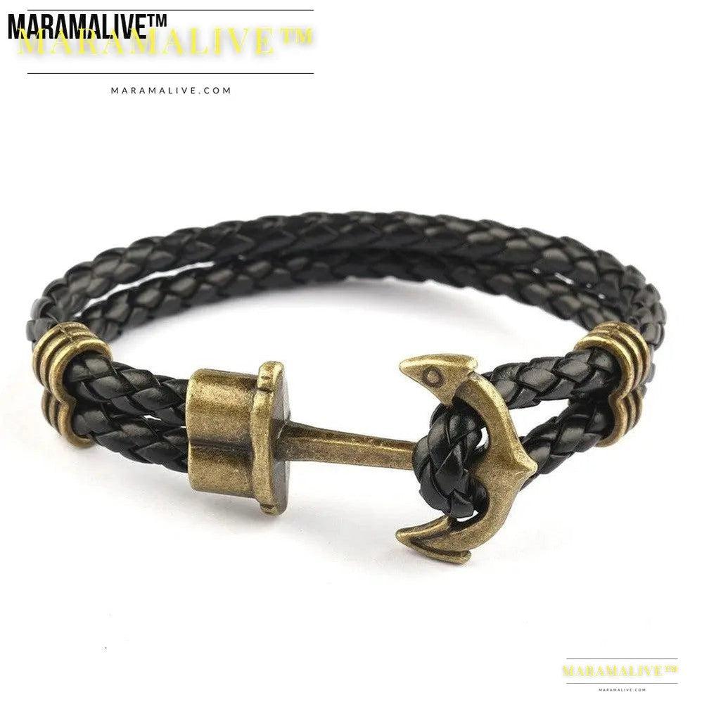 Viking Nautical Anchor Bracelet