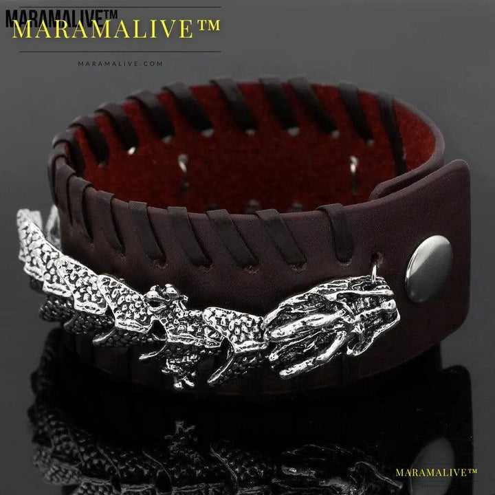 Viking Pirate Kelte Dragon Bracelet