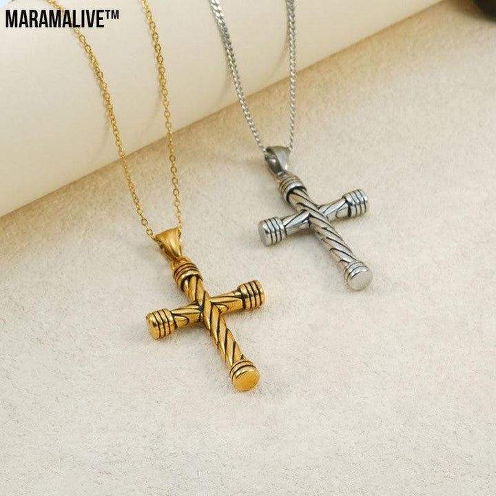 Vintage Cross Necklace