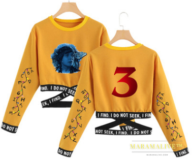 Weird Story 3 Short Long Sleeve Sweatshirt