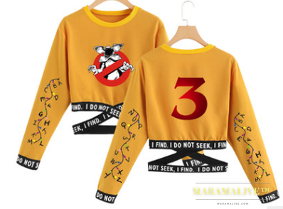 Weird Story 3 Short Long Sleeve Sweatshirt