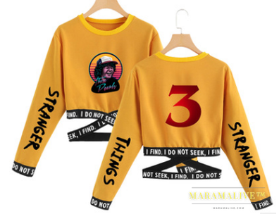 Weird Story 3 Short Long Sleeve Sweatshirt