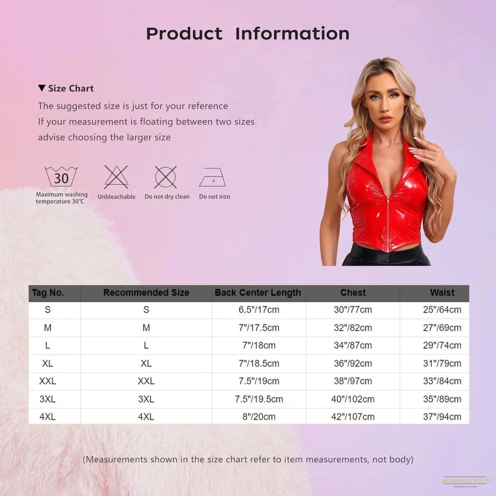 Wetlook Women Latex Leather Halter Camisole Party Glossy Leather Vest Notch Lapel Deep V Neck Zipper Slim Fit Waistcoat Clubwear