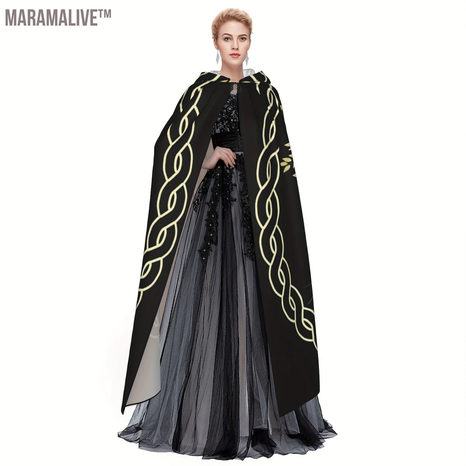 Wiccan Cloak Costume for a Witch's Halloween Outfit