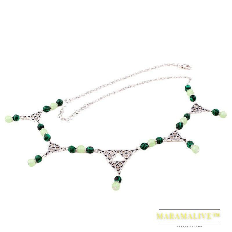 Witchcraft Irish Knot Chain Pagan Peacock Lvzhu