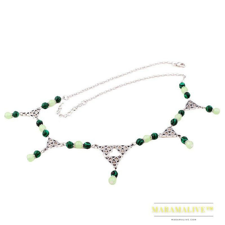 Witchcraft Irish Knot Chain Pagan Peacock Lvzhu