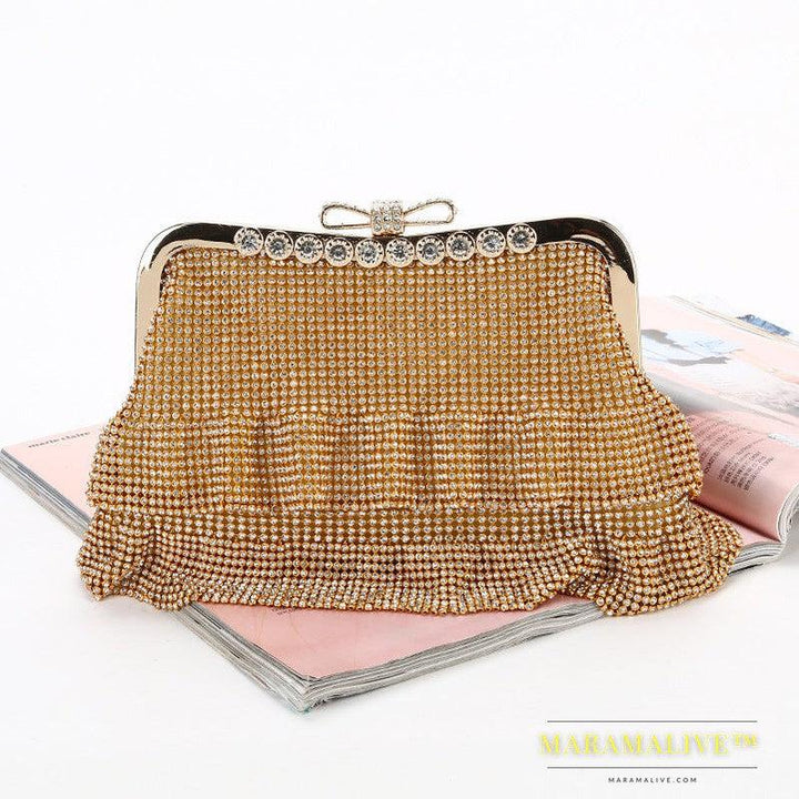 Women's Creative Diamond-studded Evening Bag