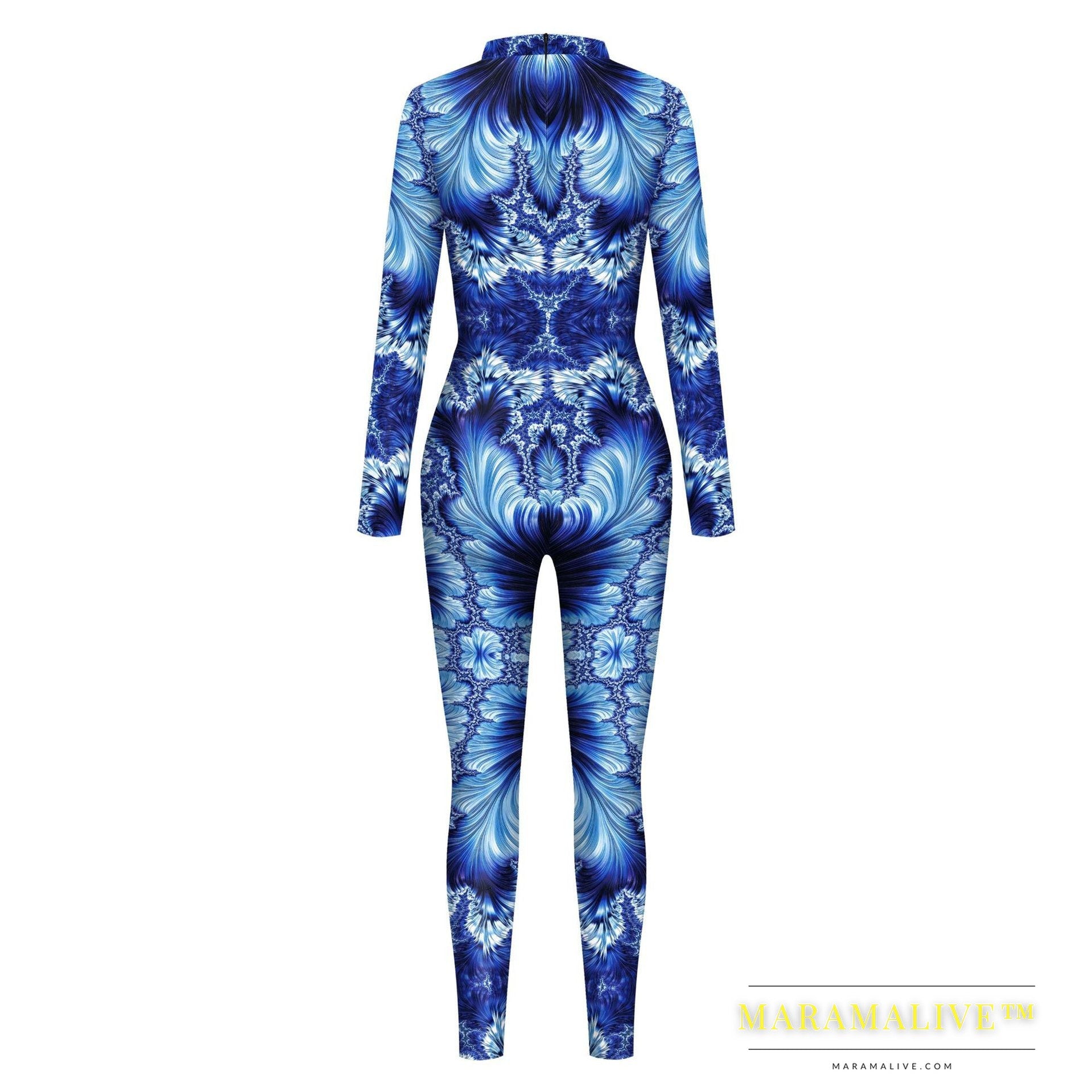 Women's Digital Printing One-piece Suit