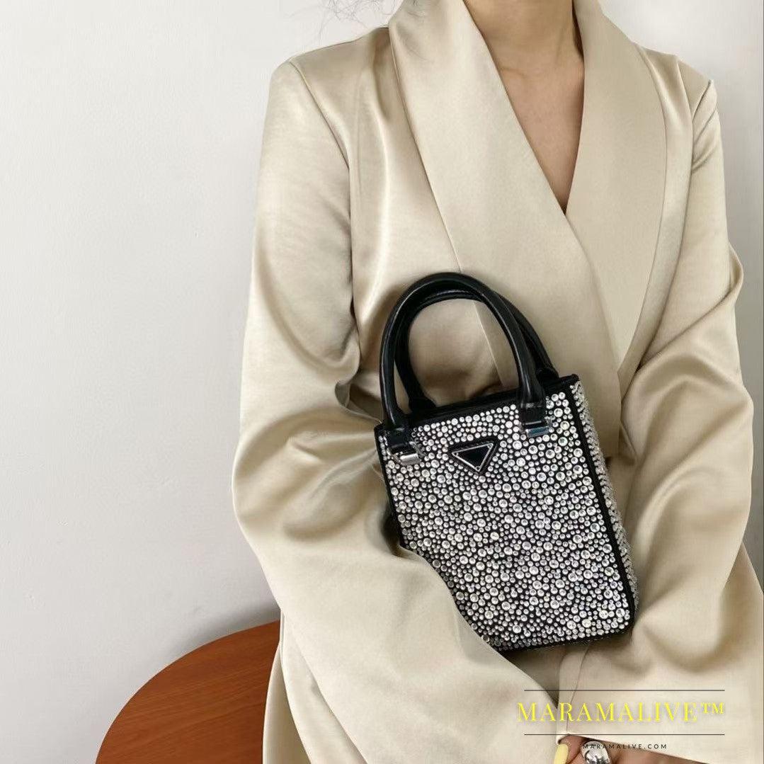 Women's High-end Diamond-studded One Shoulder Rhinestone Bag