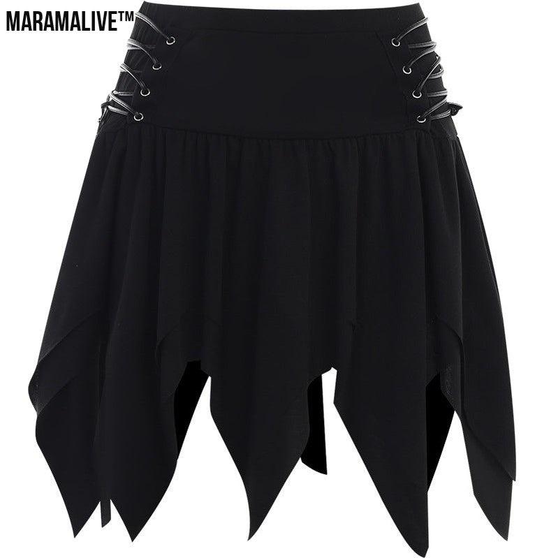 Women's Summer Hot Girl Slim Irregular Hem Skirt