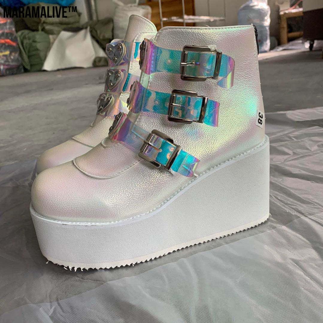 Women's platform boots