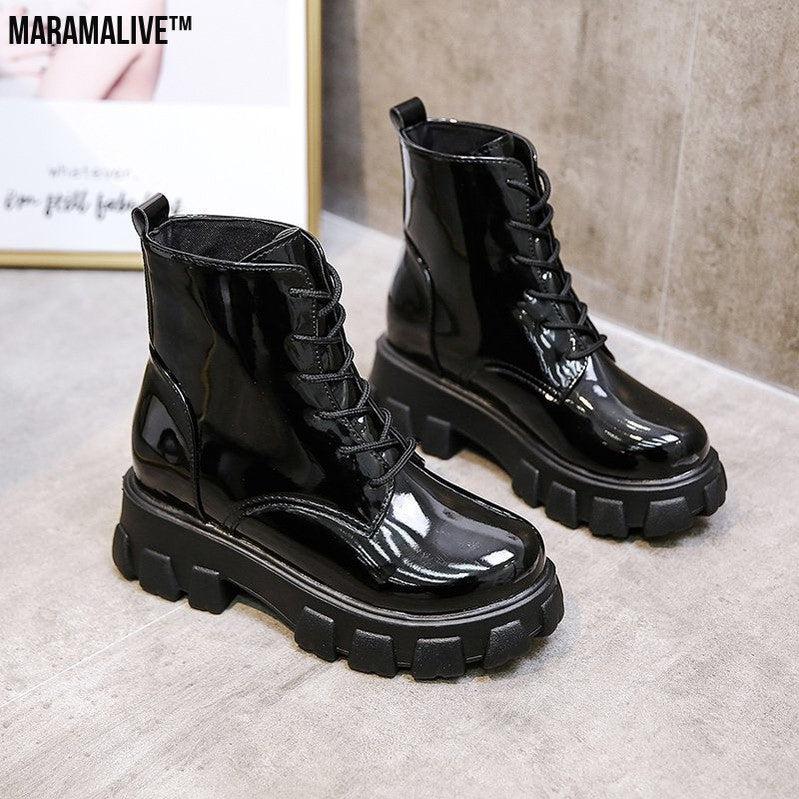 Women's platform boots